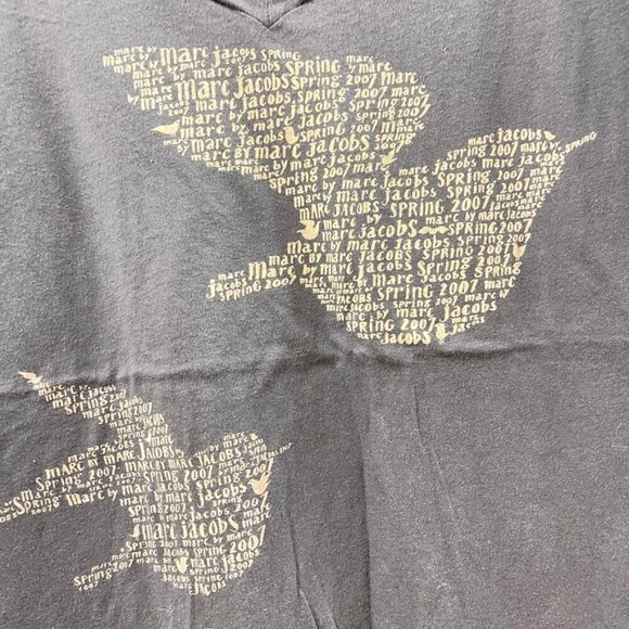 Marc by Marc Jacobs Spring 2007 Bird Graphic Tee Grey – S - Picture 3 of 8